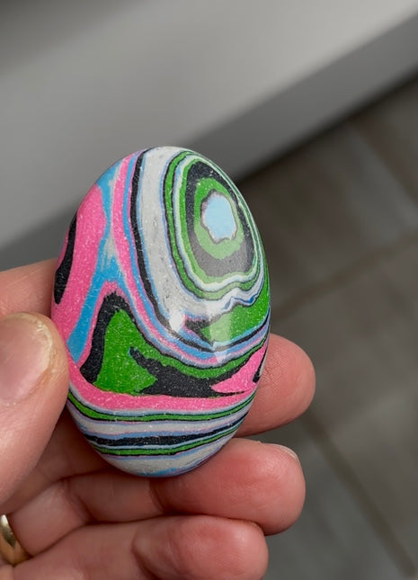 6 Piece Lot ! Surfite Palmstones from California