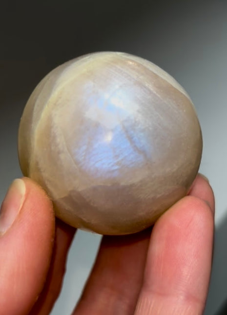 Flashy Rainbow Moonstone Sphere