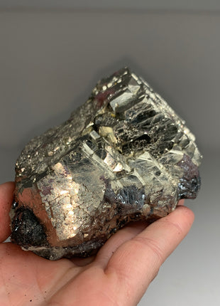 Step-wise Pentadodecahedral Pyrite from Elba, Italy -  Collection 
 # 120