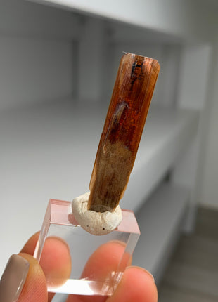 Rare ! Red Brookite Specimen