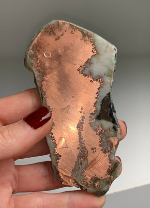 Copper Ore with Quartz - From Keweenaw Peninsula, Michigan