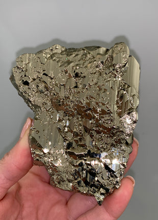 Very Lustrous Pyrite - From Huanzala, Peru