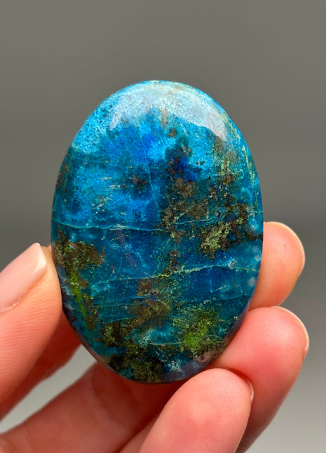 Blue Shattuckite from Namibia