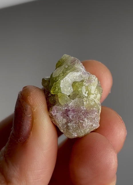 Vesuvianite from Jeffrey mine, Canada