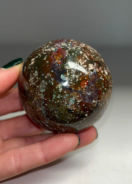 Ocean Jasper Sphere from Madagascar