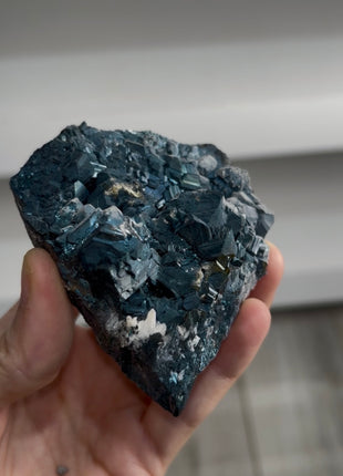 Metallic Blue Sphalerite Specimen