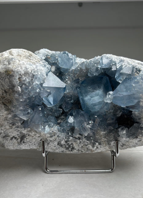Sky Blue Celestite Geode