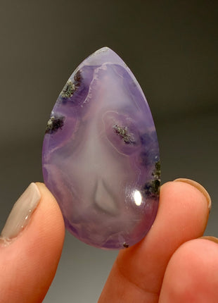 New Arrival ! Purple Moss Chalcedony