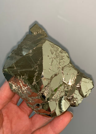 Very High Grade Pyrite from Huanzala, Peru