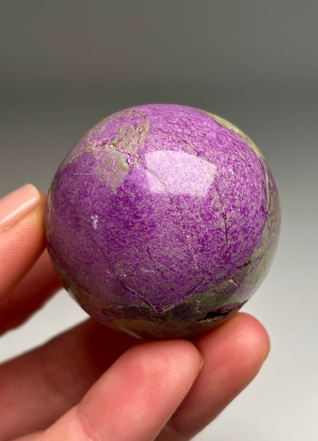 Purple Green Stichtite Sphere