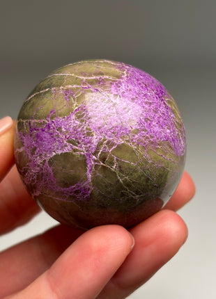 Purple Green Stichtite Sphere