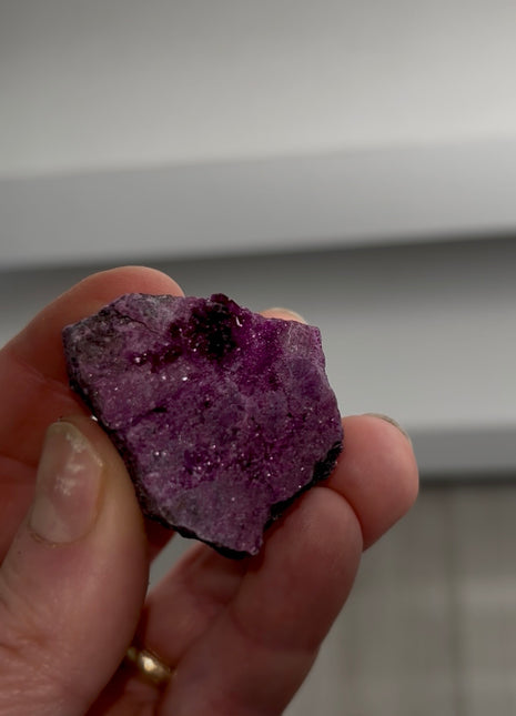 Purple Red Kammererite Specimen