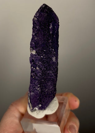 New ! Purple Fluorite Coated Quartz