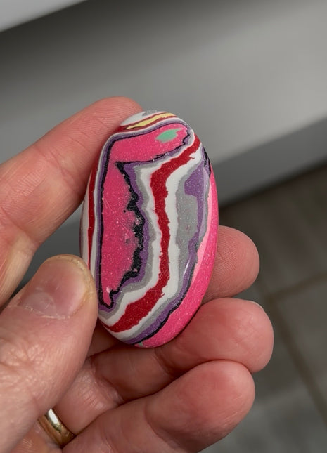 6 Piece Lot ! Surfite Palmstones from California