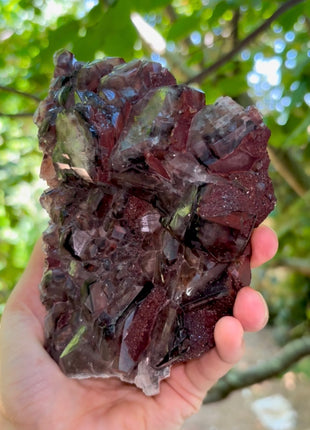 Red Chocolate Calcite PM0584