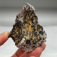 Collection image for: Golden Rutile with Hematite