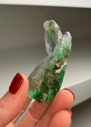 Stunning ! Spinel twin Fluorite from Namibia # PM023