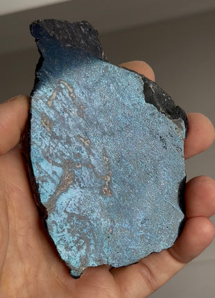 Very High Grade Metallic Blue Covellite PM0720