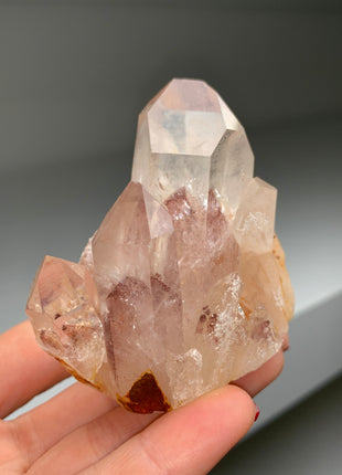 Sunset Hyaline Quartz with Great Phantoms # PM0209