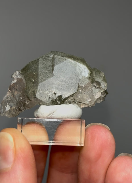 Gwindel Chlorite Quartz - From Mont Blanc, France