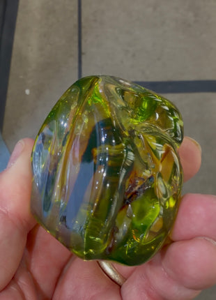 Rare Green Amber from Baltic Sea