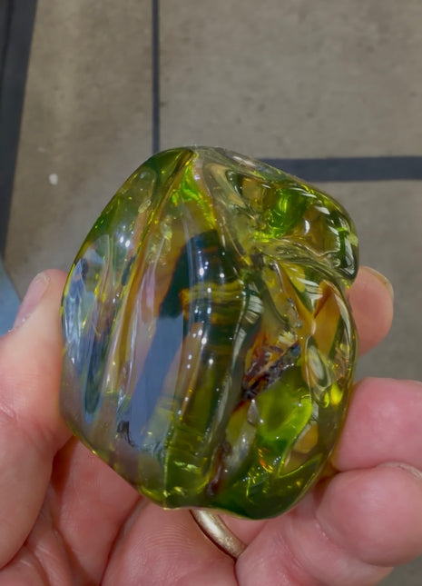 Rare Green Amber from Baltic Sea