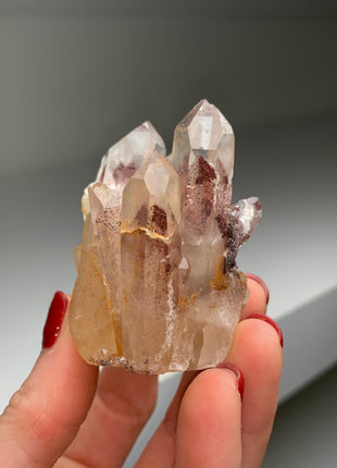 Sunset Hyaline Quartz with Great Phantoms # PM0203