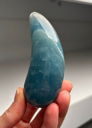 Lemurian Aquatine Calcite Freeform