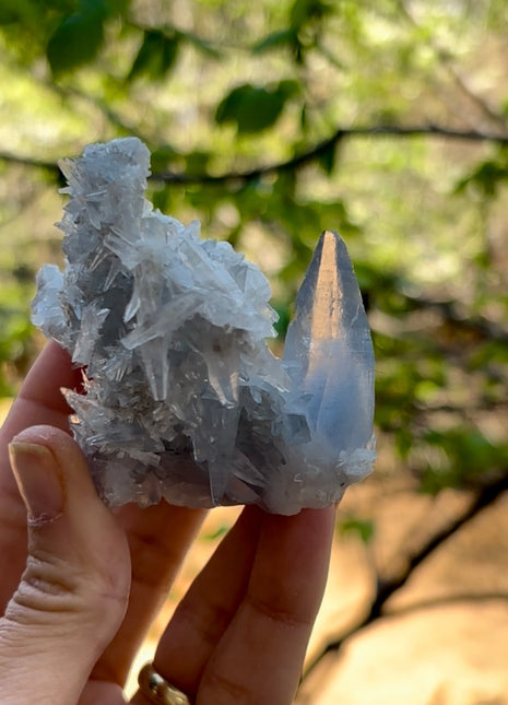 Blue Celestite from Madagascar
