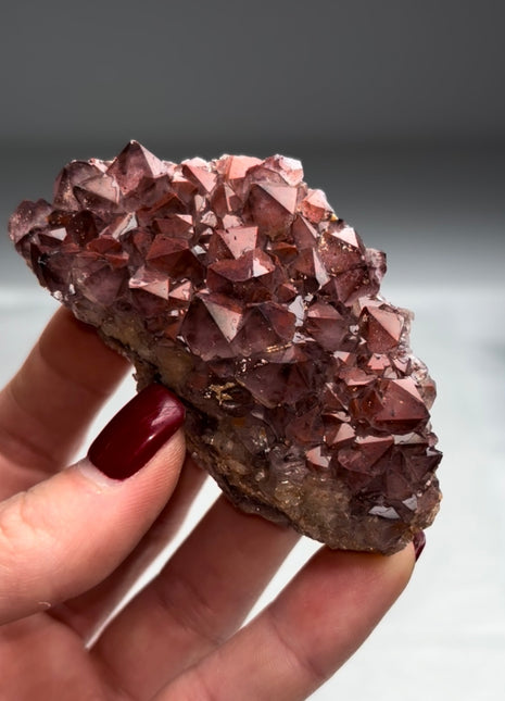 Red Amethyst from Thunder Bay, Canada