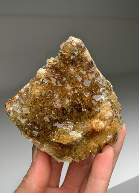 Cubic Yellow Fluorite - From Spain