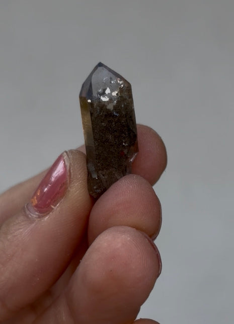 Chlorite Included Quartz - From Chamonix, French Alps