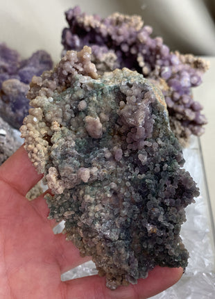 Grape Agate Lot - From Sulawesi, Indonesia - 6 Pieces !