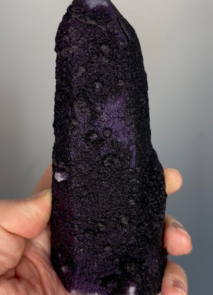 New ! Purple Fluorite Coated Quartz