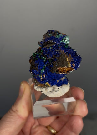 Sparkling Blue Azurite Specimen