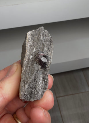 6 Pieces ! Red Garnet in Schist Lot from Wrangell Island
