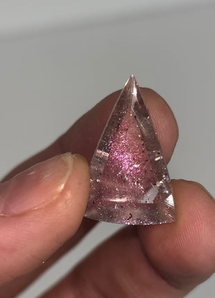 Firey Pink 💖 Gem Covellite in Quartz