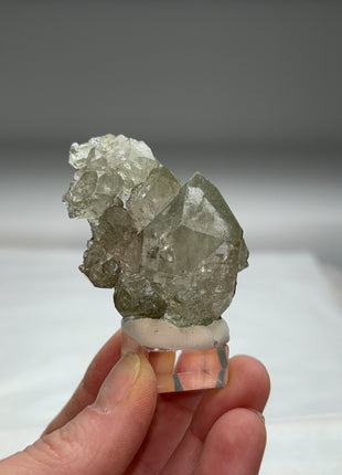 Green Chlorite Quartz - From Chamonix, French Alps