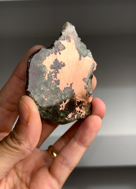 Copper Ore Slab - From Keweenaw Peninsula, Michigan