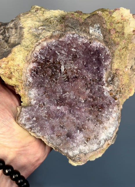 Glowing Amethyst Geode 🍉