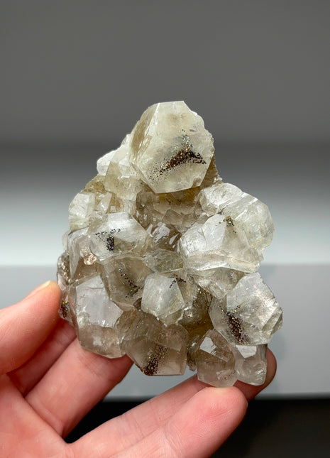 Sparkly Chalcopyrite with Calcite