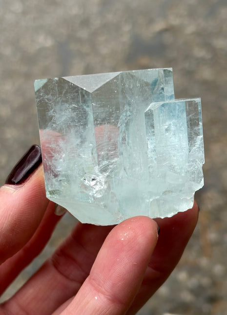 Blue Aquamarine with Muscovite Collection  # 282