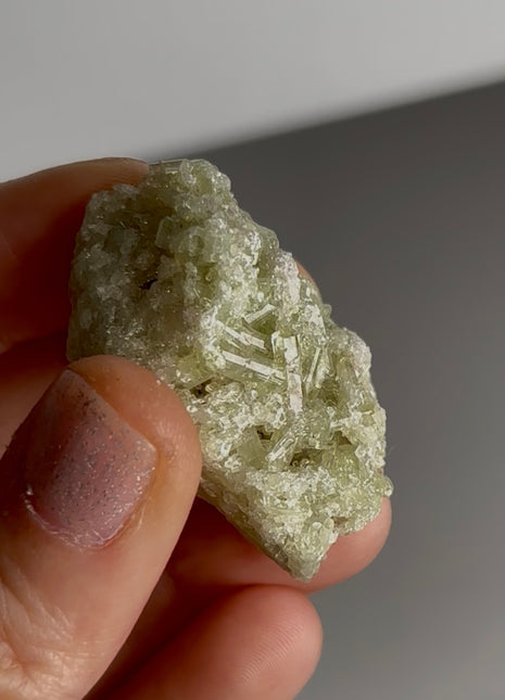 Vesuvianite from Jeffrey mine, Canada