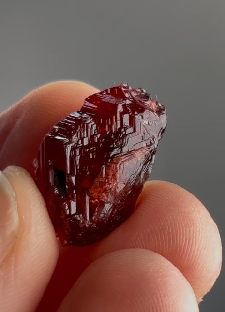 Etched Spessartine Garnet PM0813