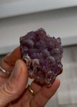 Amethyst with Druzy Quartz - From Alacam Mine