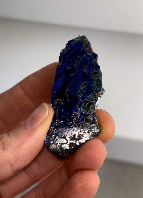 Amazing ! Blue Azurite from Siberia, Russia