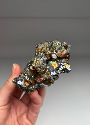 Rainbow Pyrite Specimen DW027