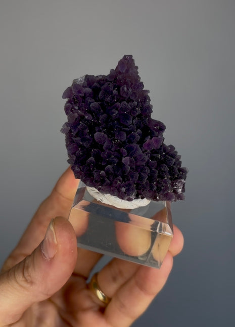 Dark Purple Amethyst from Bulgaria