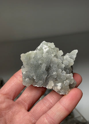 12 Pieces ! Druzy Blue Chalcedony with Apophyllite Lot
