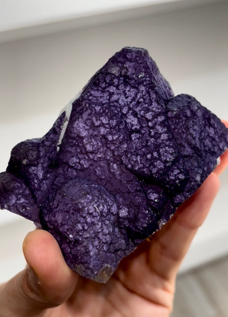 Charoite Color Octahedral Fluorite
